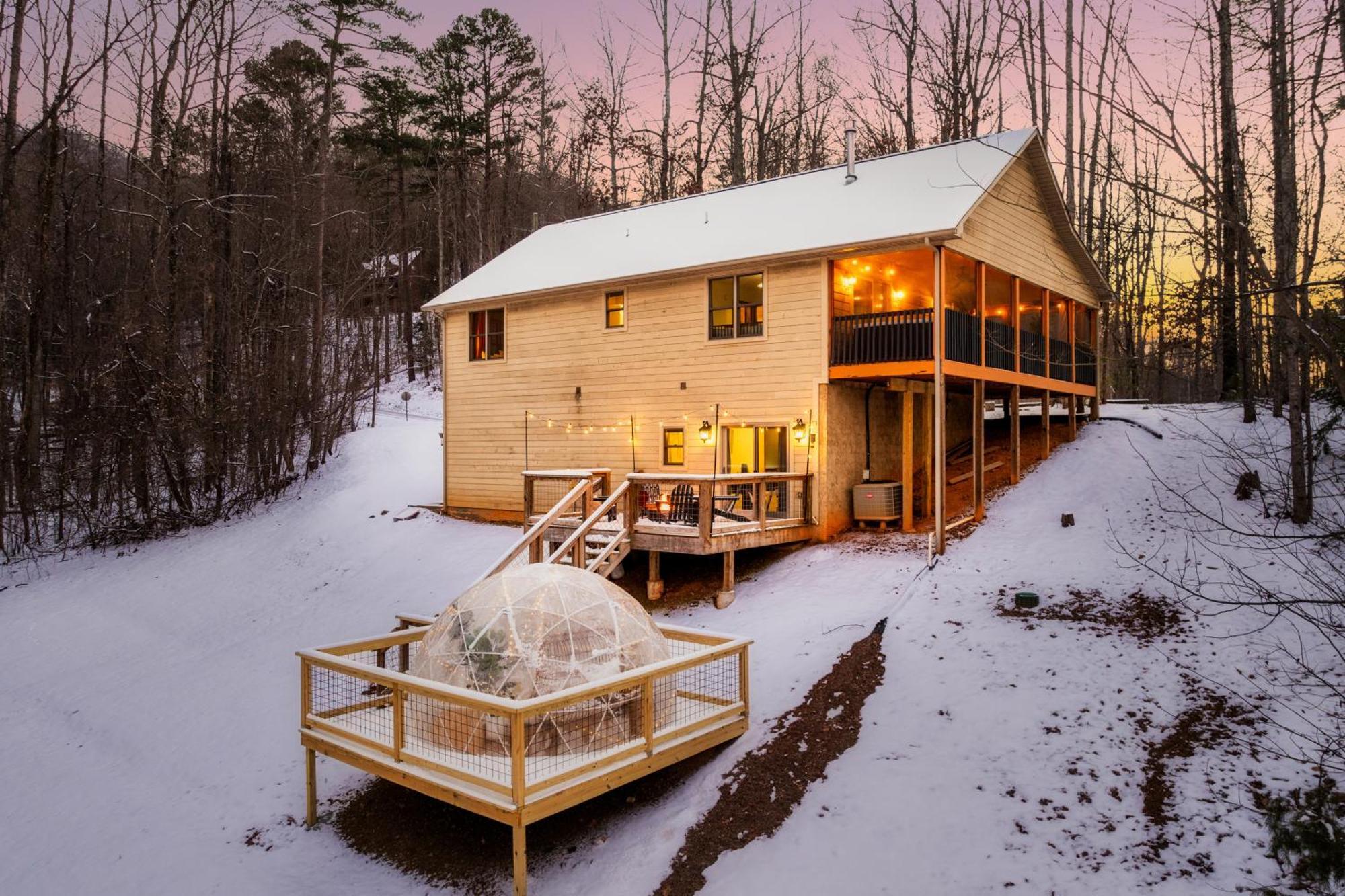 The Moondance Cabin By Lightfoot Stays Vacation Rentals เซอเวียร์วีล ภายนอก รูปภาพ