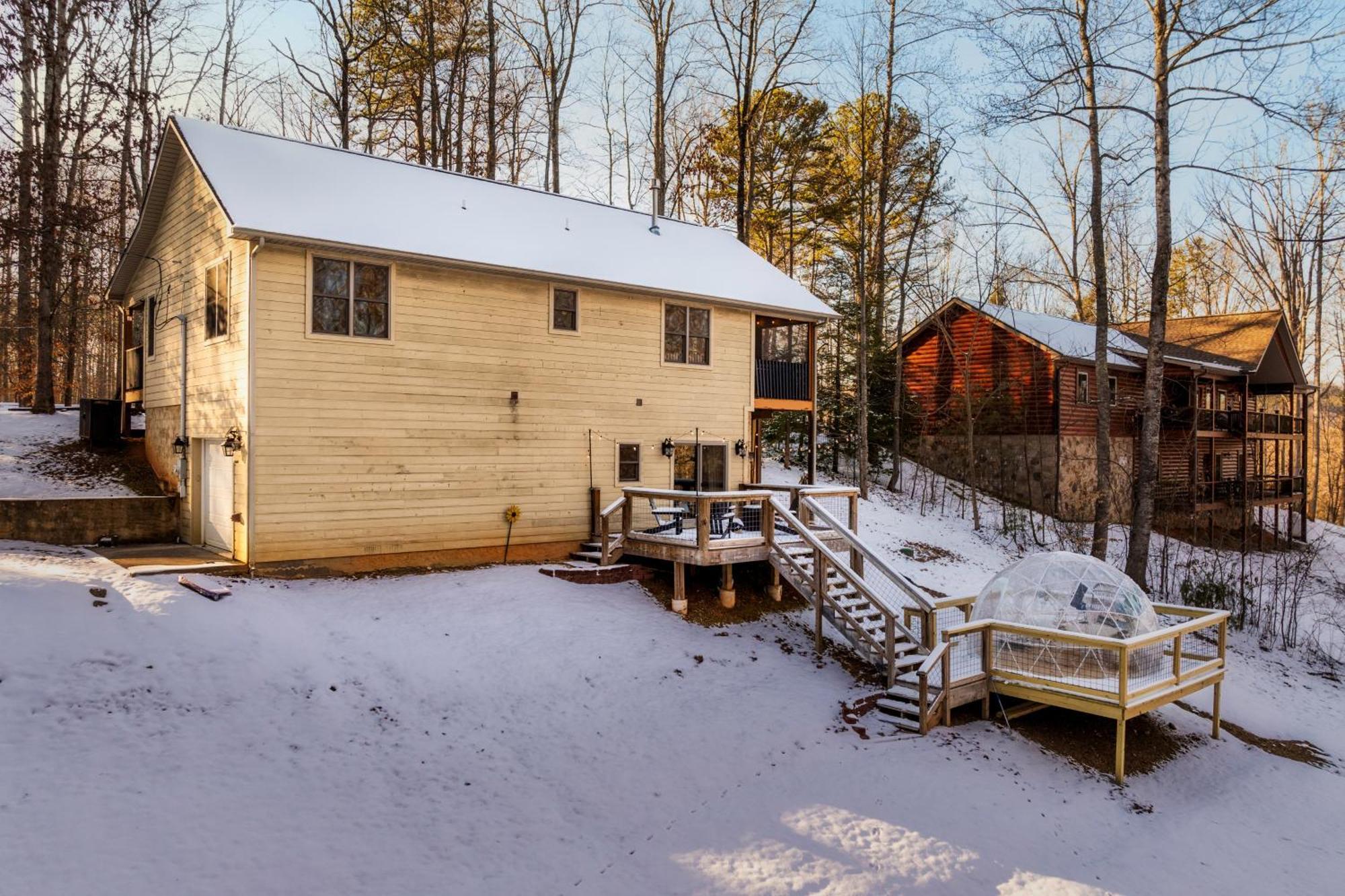 The Moondance Cabin By Lightfoot Stays Vacation Rentals เซอเวียร์วีล ภายนอก รูปภาพ