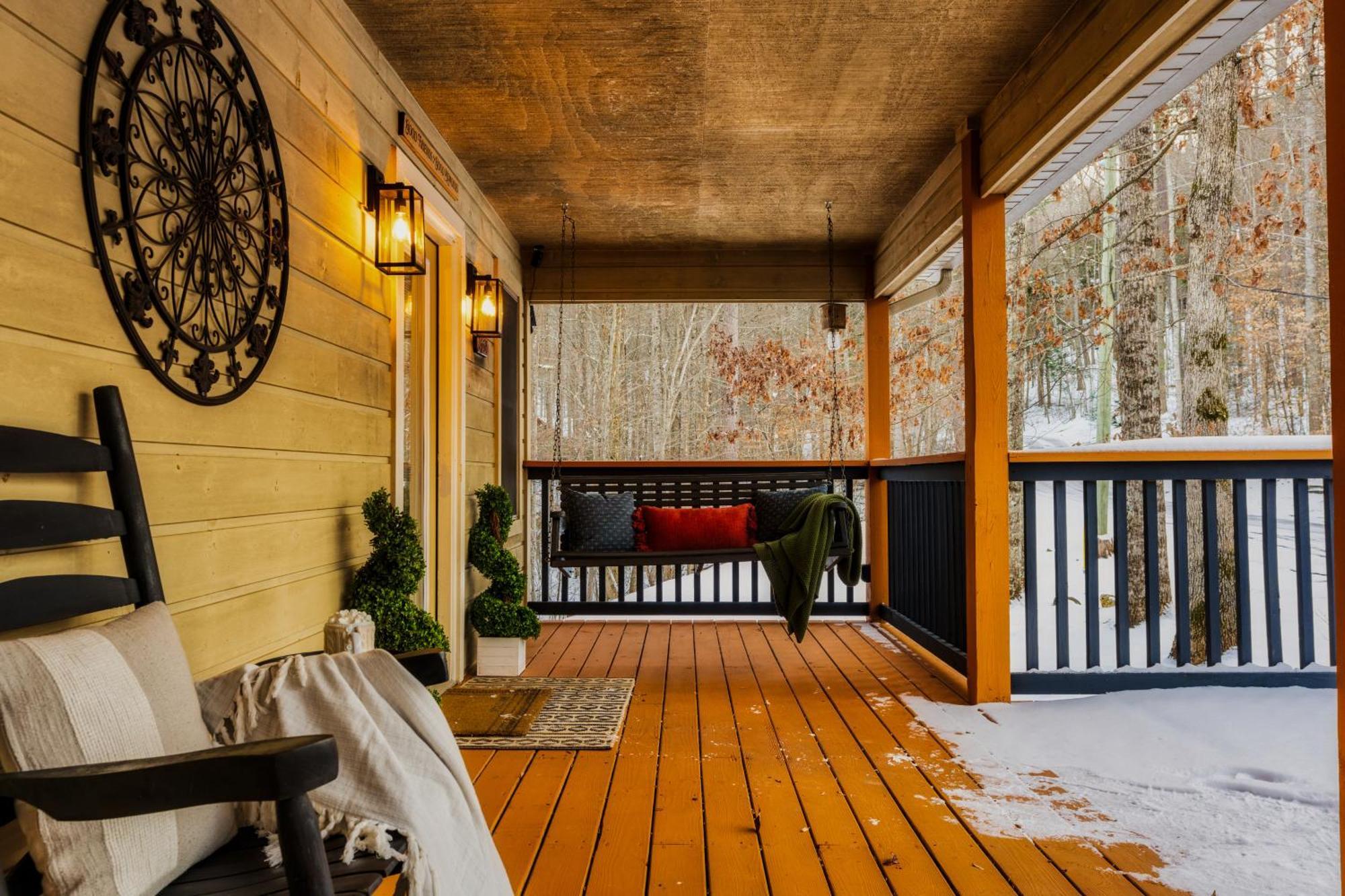 The Moondance Cabin By Lightfoot Stays Vacation Rentals เซอเวียร์วีล ภายนอก รูปภาพ
