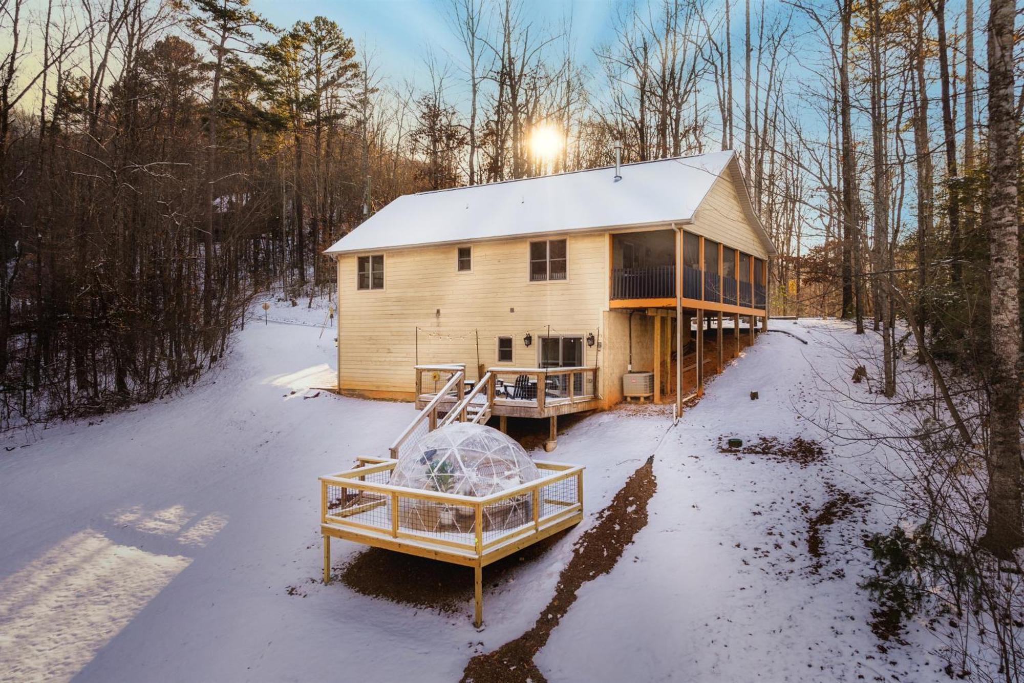 The Moondance Cabin By Lightfoot Stays Vacation Rentals เซอเวียร์วีล ภายนอก รูปภาพ